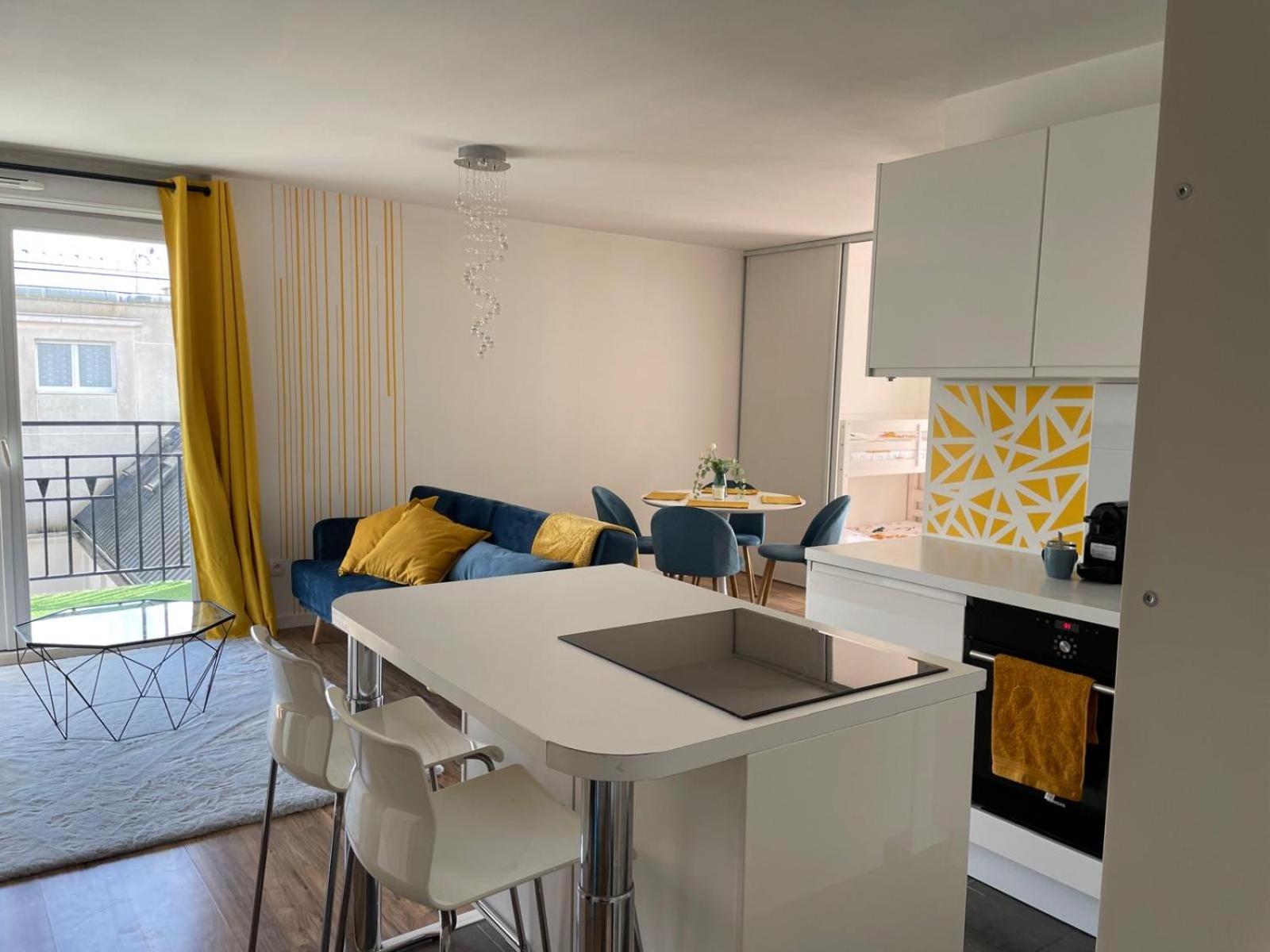 Appartement 3P Gare Terrasse Et Parking Prive Franconville  Exteriér fotografie